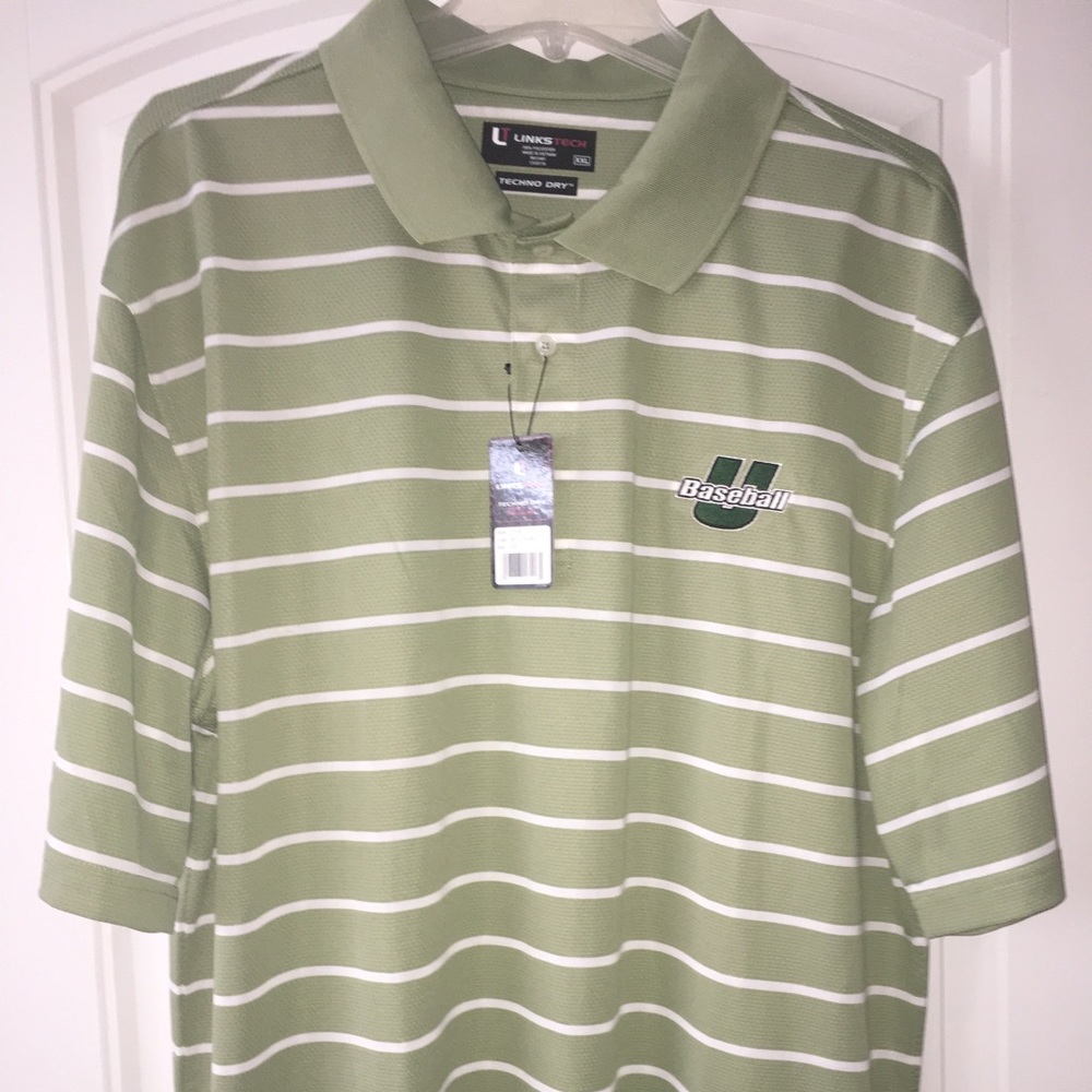 Men's golf shirt, breathable sport fabric, sz. XXL